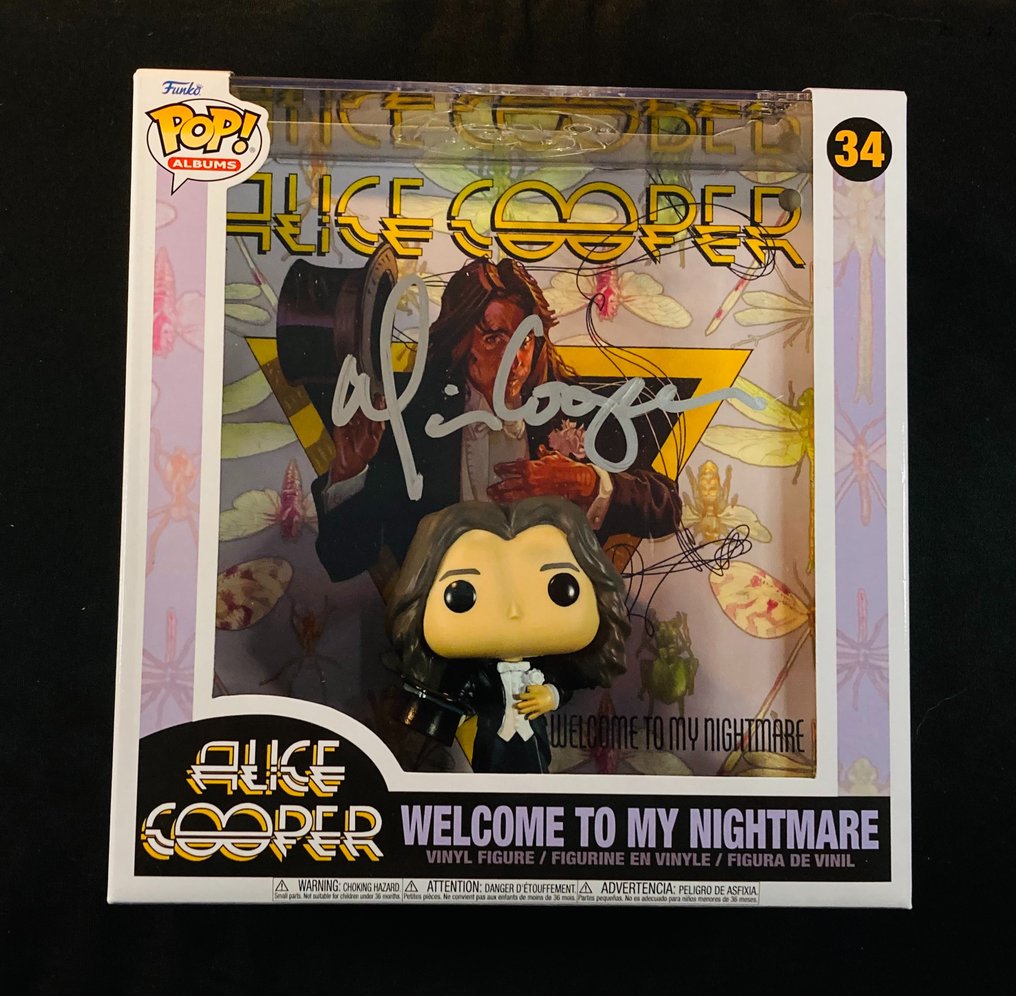 Funko Pop! - Alice Cooper - Signed Big Size Funko - Figure - Vinyl #1.0