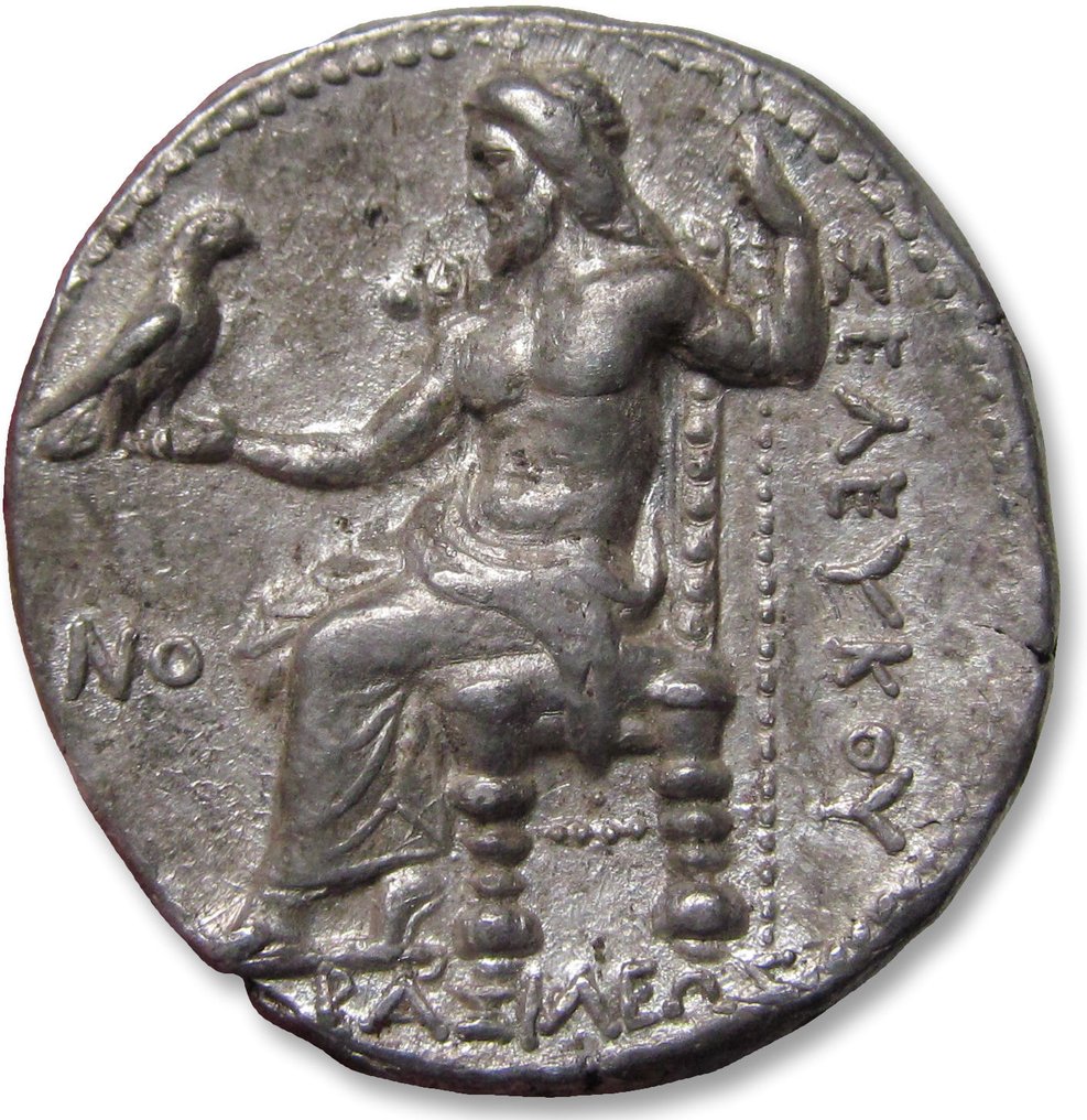 Seleucid Kingdom. Tetradrachm circa 300-296/5 B.C. SELEUKID KINGS OF SYRIA, Seleukos I Nikator, Seleukeia on the Tigris #1.2