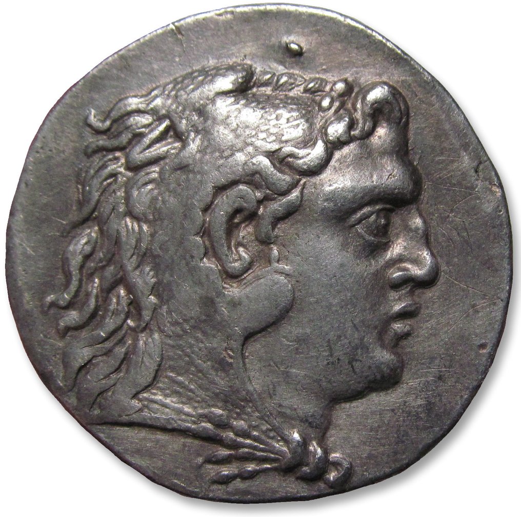 Regii Macedoniei. Tetradrachm circa 175-125 B.C. Thrace, Mesembria - In the name and types of Alexander III of Macedon - #1.1