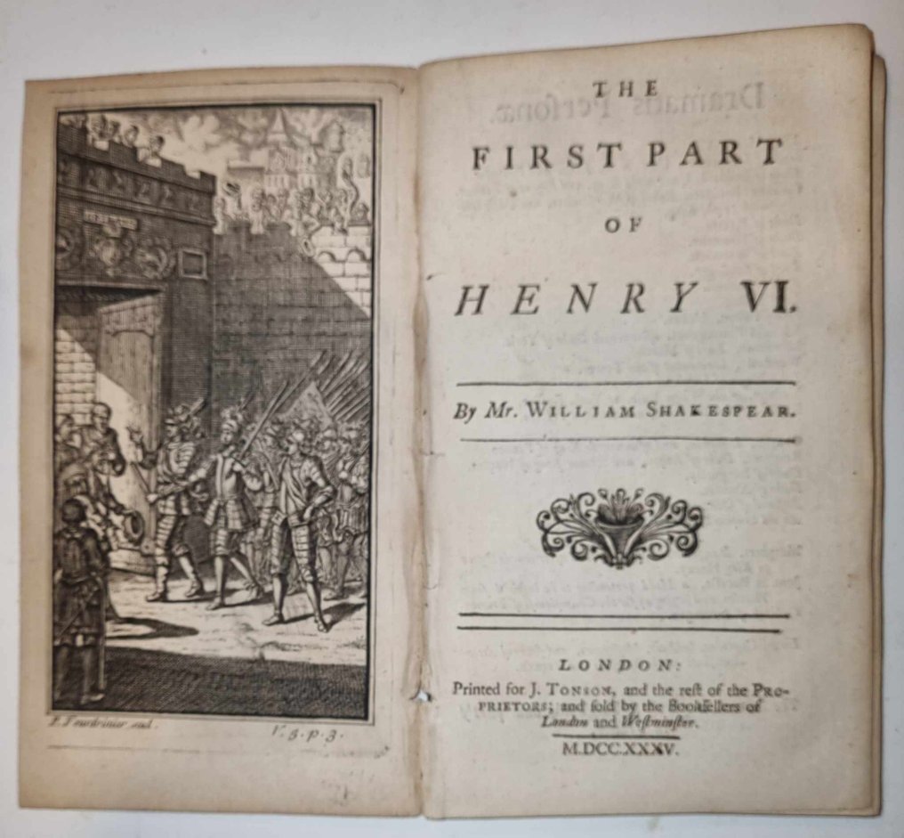 William Shakespeare - Set with 8 Shakespeare's play - 1734-1735 #3.2