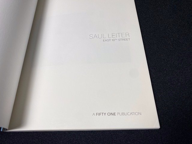 Saul Leiter - East 10th Street (MINT CONDITION) - 2019 #2.1