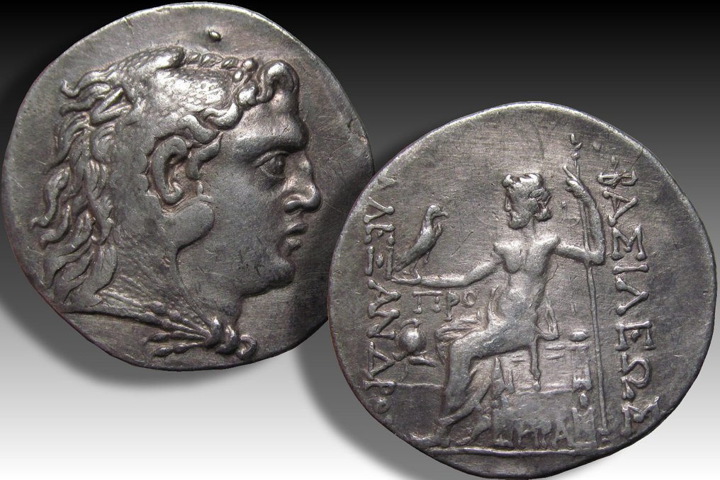 Kings of Macedonia. Tetradrachm circa 175-125 B.C. Thrace, Mesembria - In the name and types of Alexander III of Macedon - #2.1