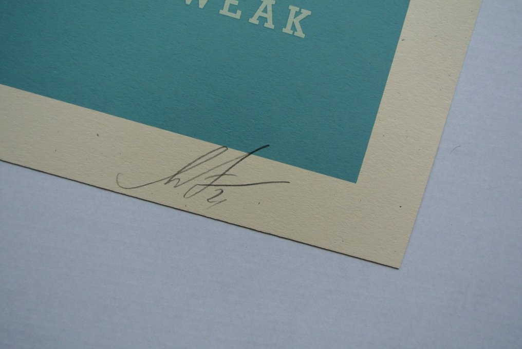 Shepard Fairey (OBEY) (1970) - Obey Radical Peace (Blue) #4.3