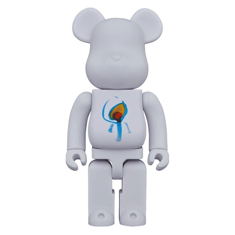 Medicom Toy Be@rbrick - 400% Bearbrick - Nujabes Hydeout Logo #1.1