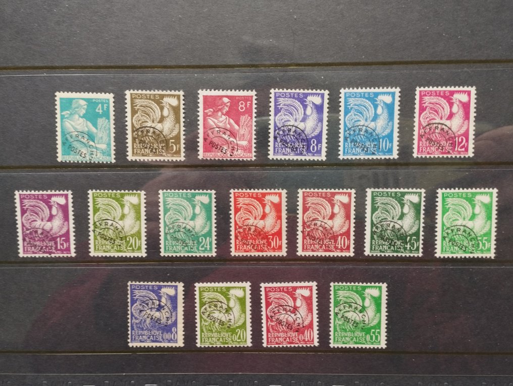 法国 1954/2003 - 完整的预先编排的合奏 - 50 années suivies - Qualité luxe Yvert 105 à 247 #1.0