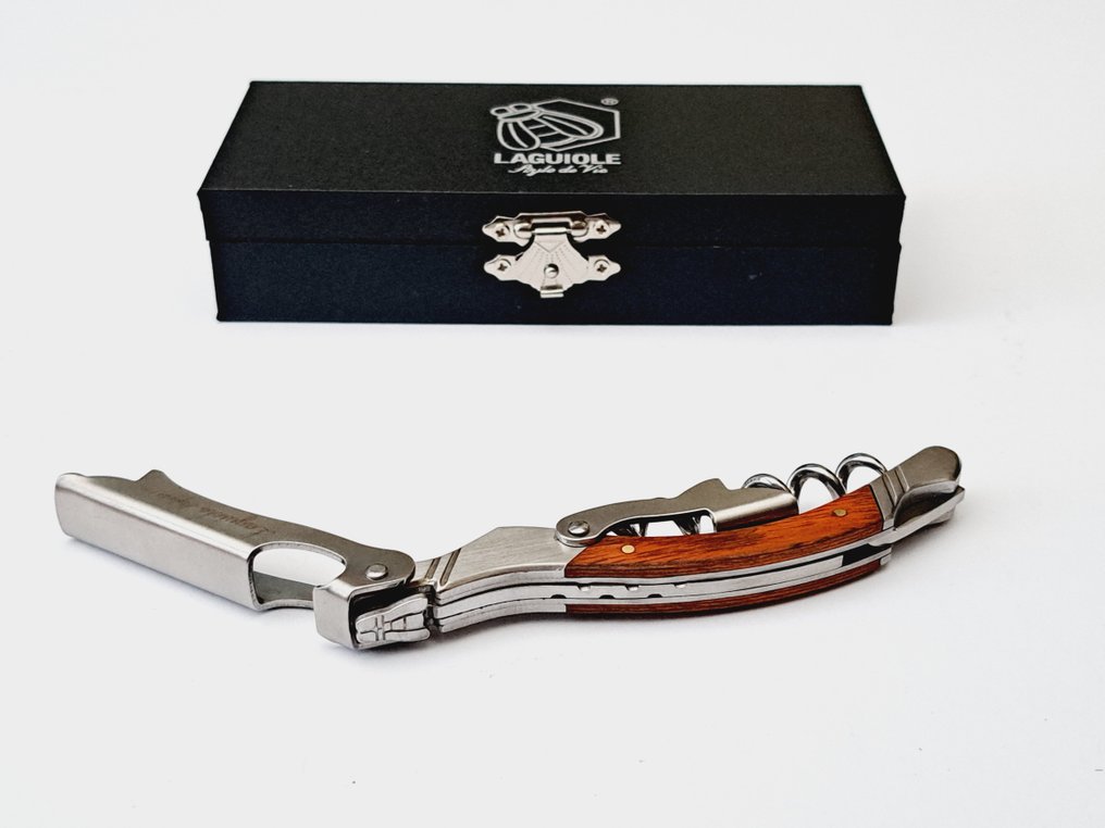 Laguiole - Corkscrew - Rose Wood - style de - 开瓶器 - 不锈钢 #2.1