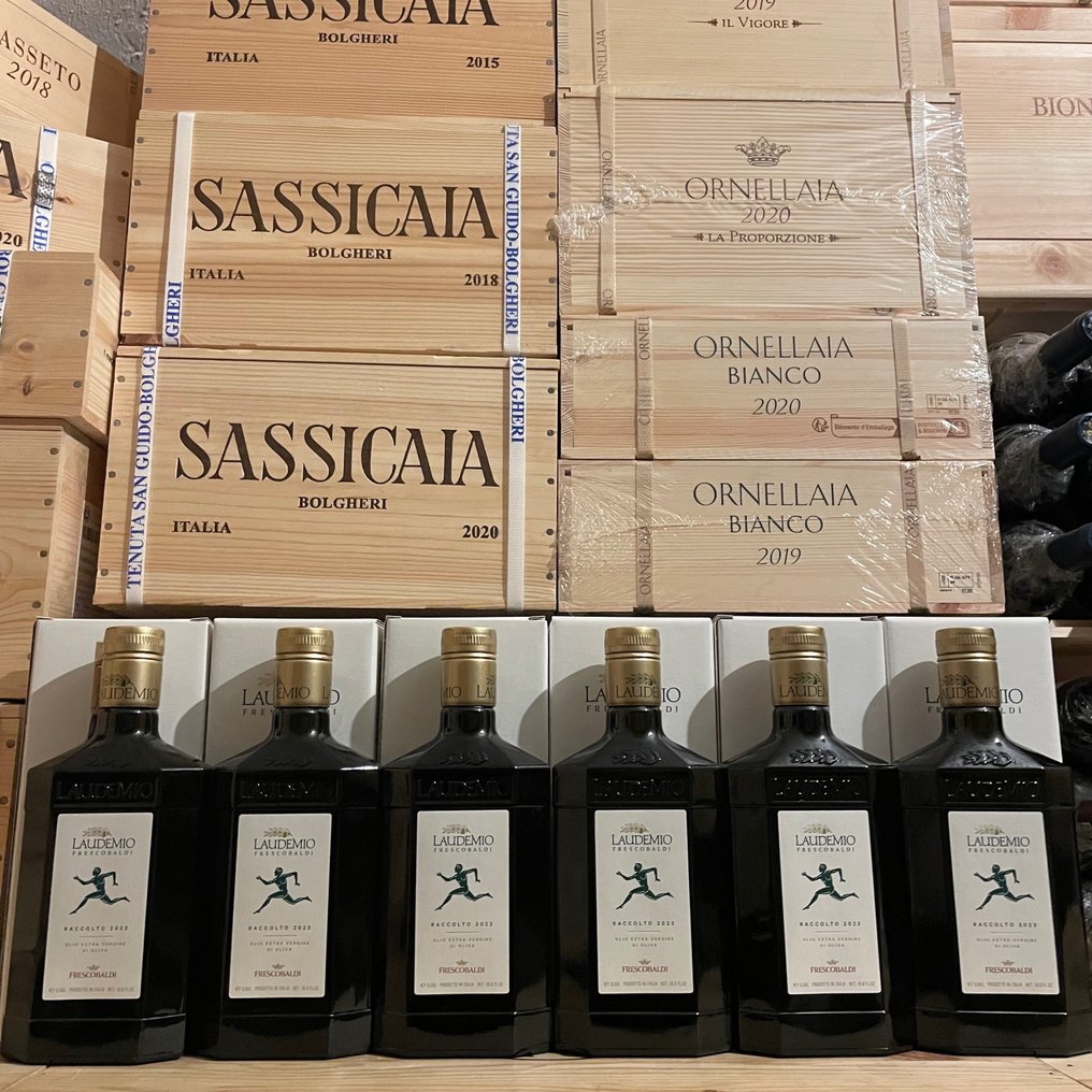 Marchesi Frescobaldi, Laudemio 2023 - Extra vergine olijfolie - 6 - 500ml fles #1.2