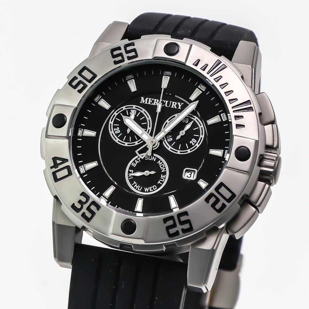 Mercury - Swiss Chronograph - ME10225-SX-3 - Ingen mindstepris - Mænd - 2010-2020 #1.0