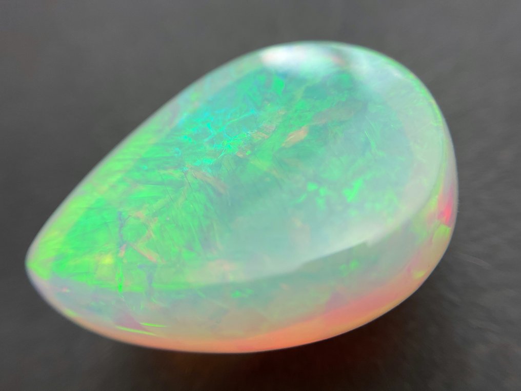 Οπάλιο - 44.27 ct - Antwerp Laboratory for Gemstone Testing (ALGT) - Μεγάλο μέγεθος Υπέροχο #3.2