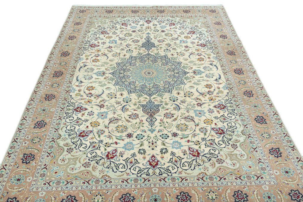 Tabriz 50 Raj - Fijn Perzisch tapijt met zijde - Vloerkleed - 310 cm - 205 cm #1.1