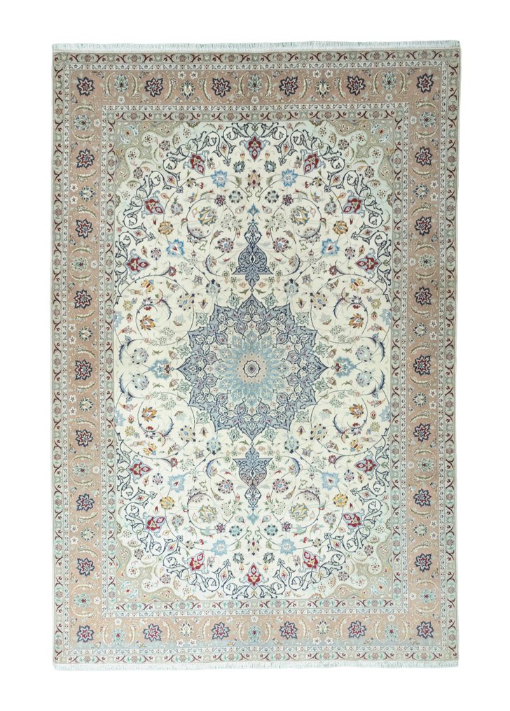 Tabriz 50 Raj - Fijn Perzisch tapijt met zijde - Vloerkleed - 310 cm - 205 cm #2.1