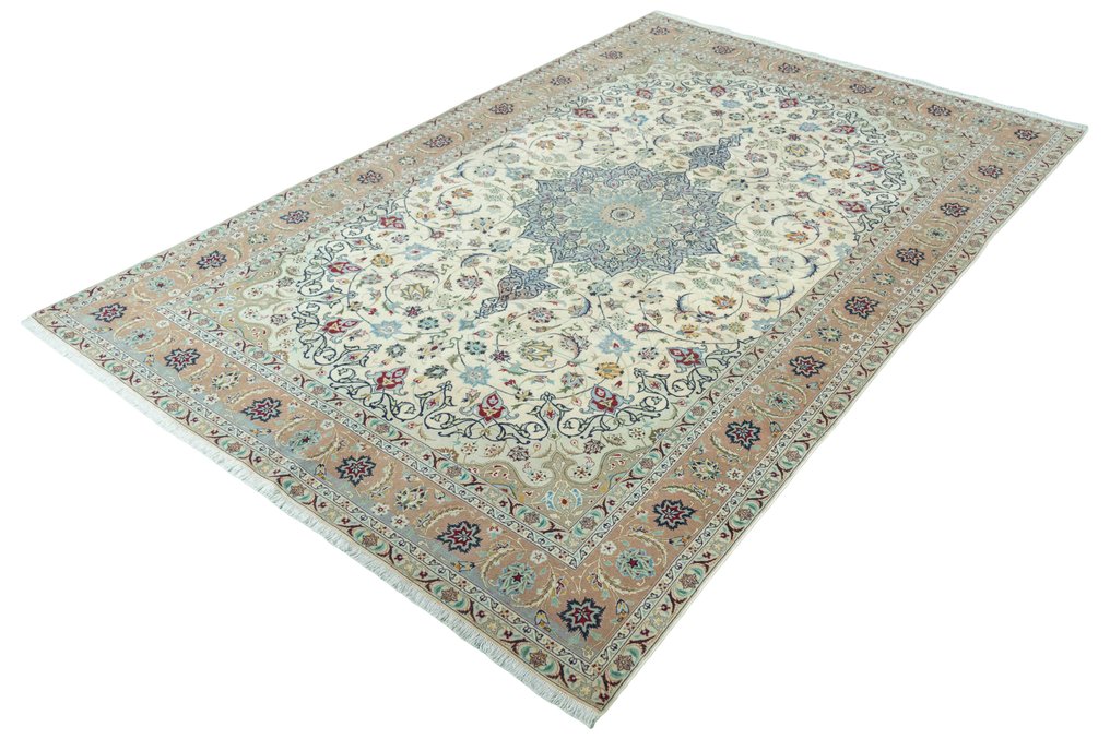 Tabriz 50 Raj - Fijn Perzisch tapijt met zijde - Vloerkleed - 310 cm - 205 cm #2.2