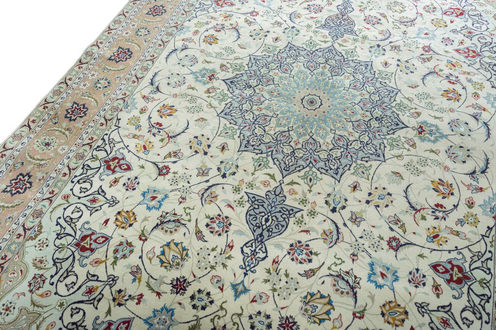 Tabriz 50 Raj - Fijn Perzisch tapijt met zijde - Vloerkleed - 310 cm - 205 cm #2.3