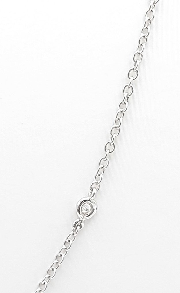 Halsband Vittguld Diamant #2.1