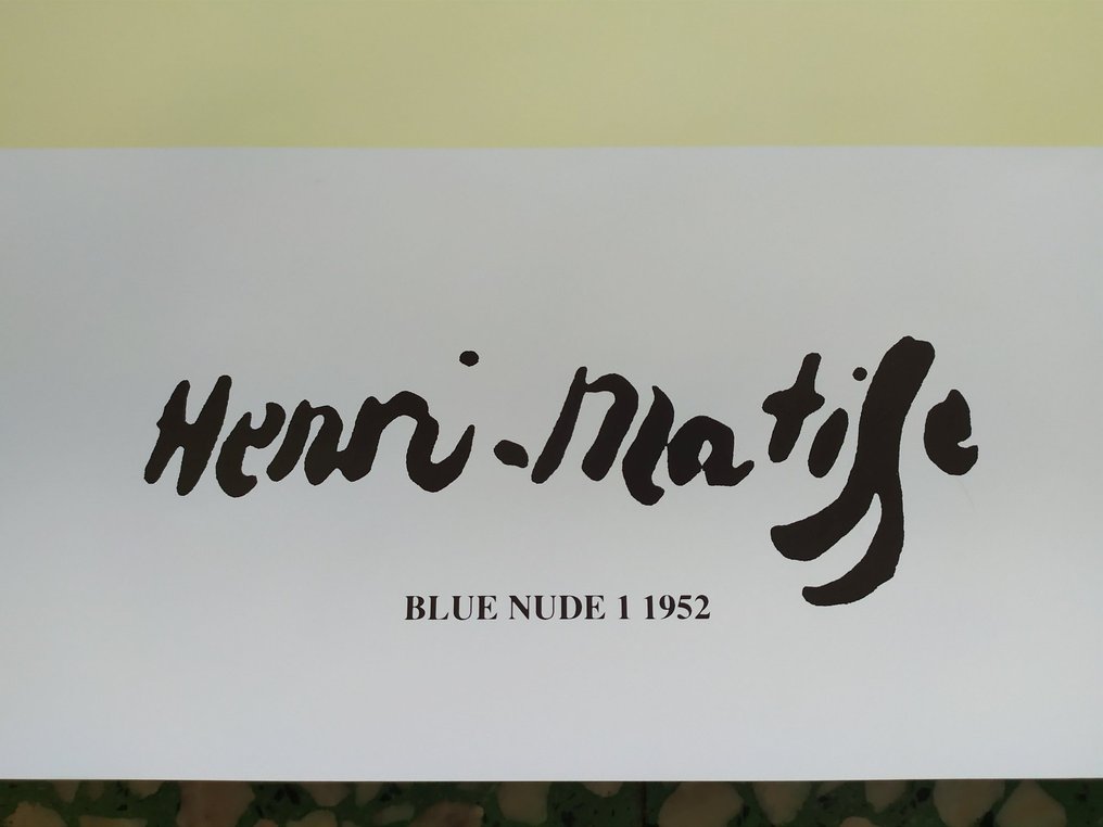 Henri Matisse (after) - Blue Nude #4.3
