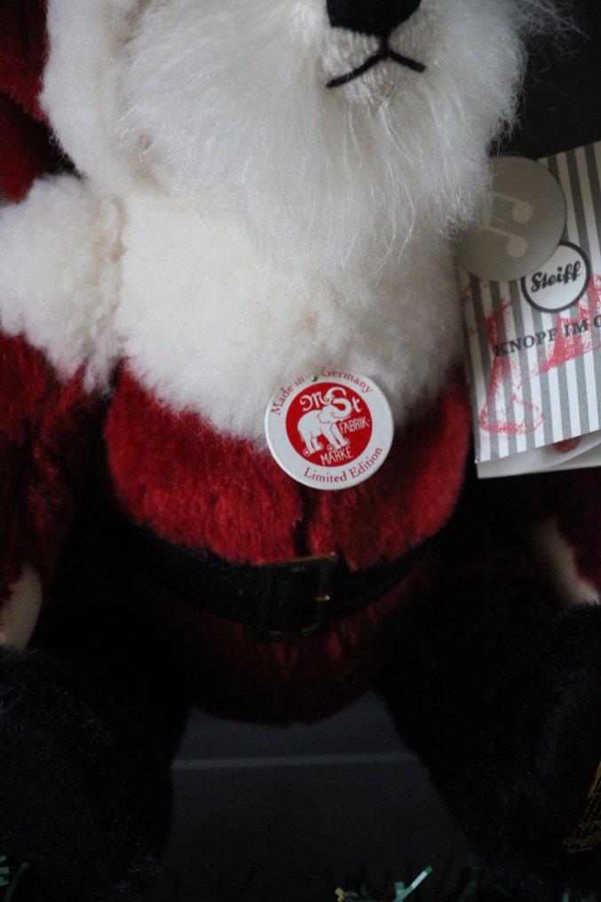 Steiff: Santa Klaus teddybeer - Αρκουδάκι - 2020+ - Γερμανία #4.3