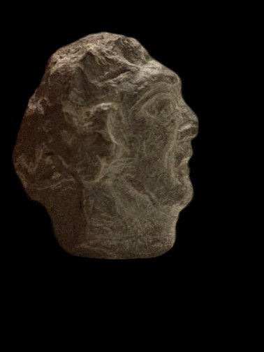 Romersk antikk stein Hode - 3.9 cm #2.1