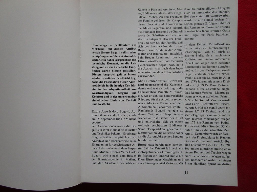 Book - Bugatti - Bugatti, Dokumentation einer Automobilmarke, Monika & Uwe Hucke 1976, 2. erweiterte Auflage - 1976 #1.3