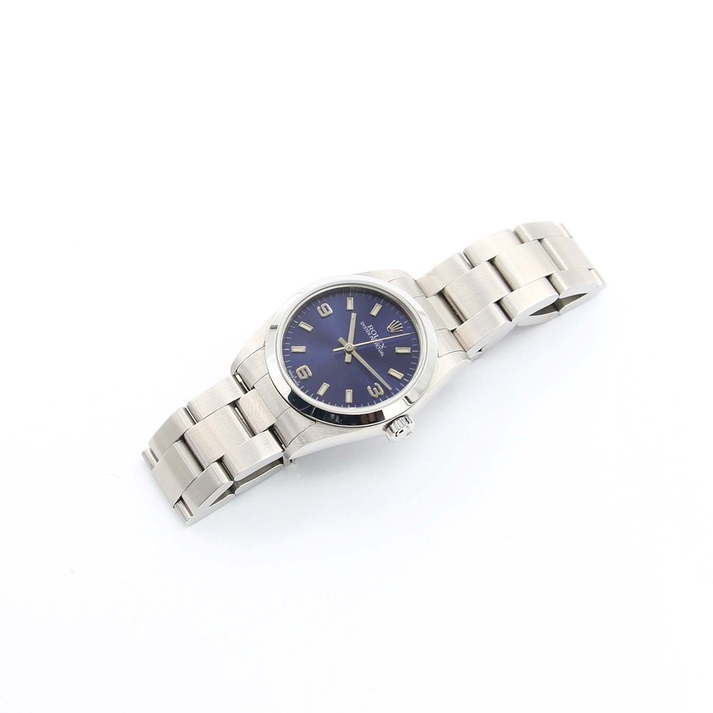 Rolex - Oyster Perpetual - Blue Arabic - 67480 - Unissexo - 2000-2010 #1.2