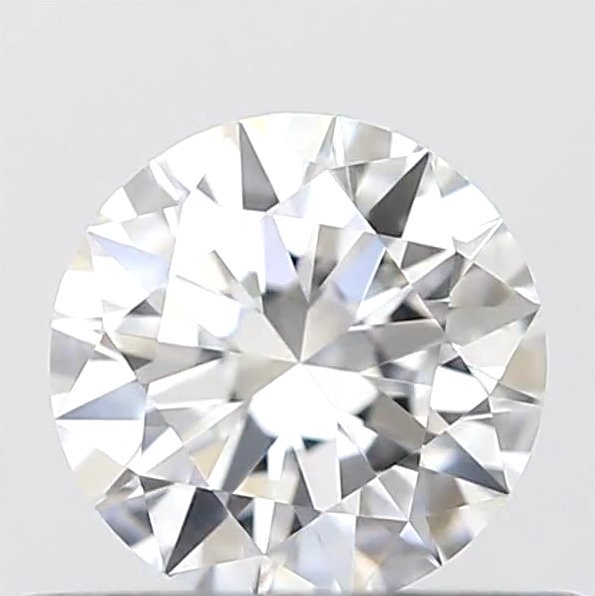 1 pcs Diamant  (Natur)  - 0.40 ct - Rund - E - VVS1 - Gemological Institute of America (GIA) - *3EX* #1.1