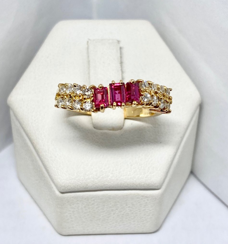 Pala Diamond Ring - Gult guld Diamant  #1.1