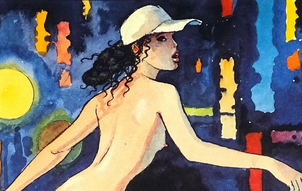 Manara, Milo - 1 Offset Print - Parfum de l'invisible #2.1