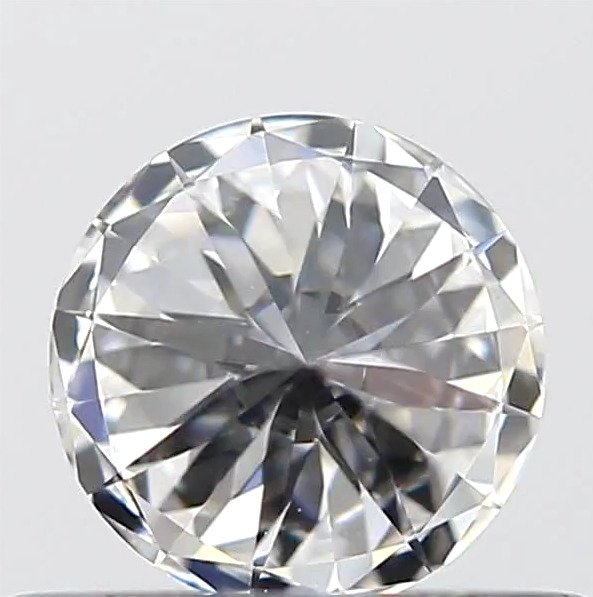 1 pcs 鑽石  (天然)  - 0.40 ct - 圓形 - E(近乎完全無色) - VVS1 - 美國寶石學院（Gemological Institute of America (GIA)） - *3EX* #3.1