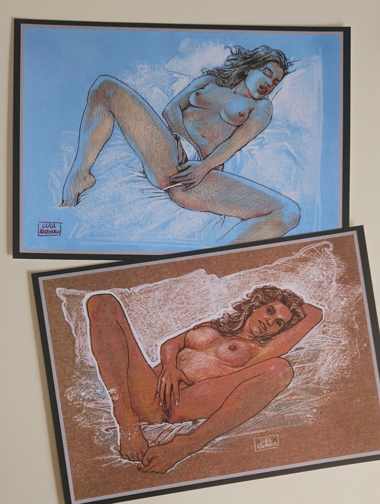 Raimondo, Luca - 1 作品集 + 原始绘画 - Bed Girls - 2023 #3.2