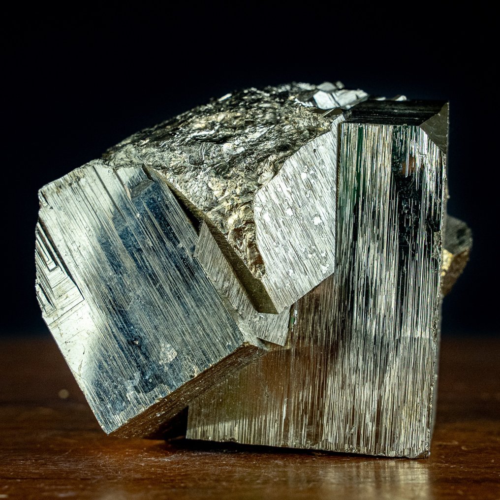 Rzadki naturalny złoty piryt AAA++ z siarką Gromady kryształów- 2319.91 g #1.2