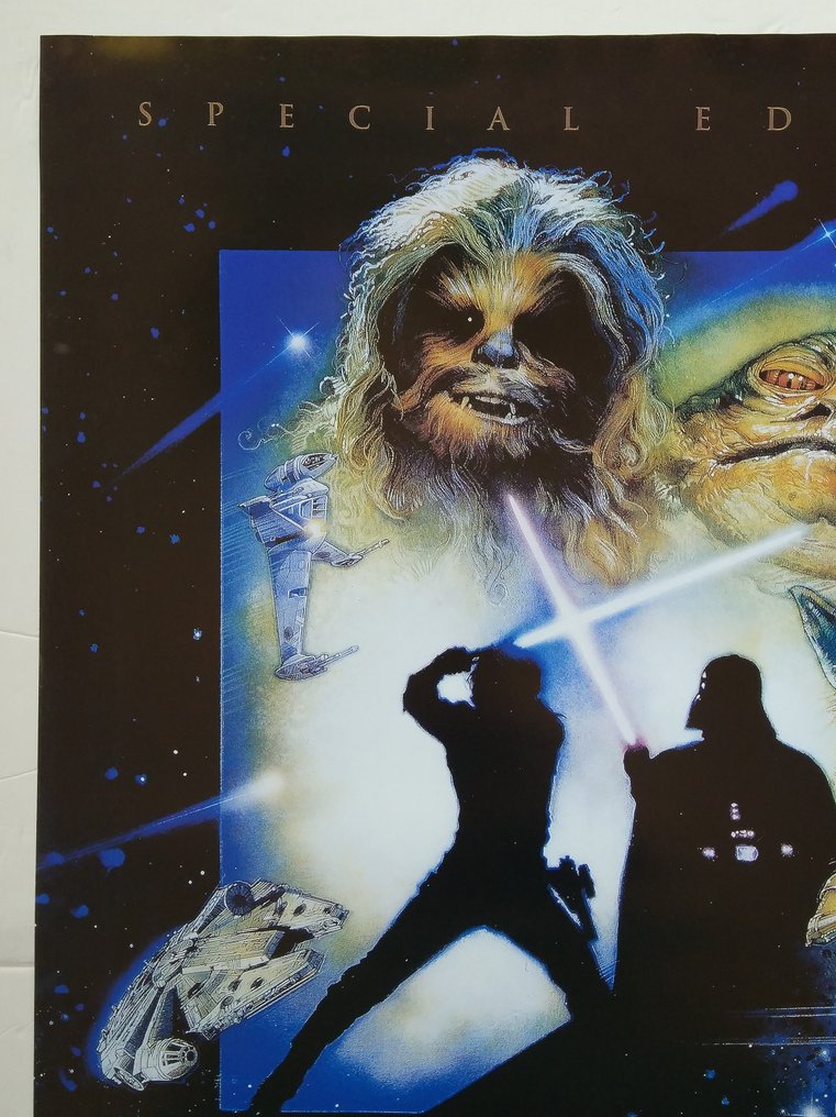 Drew Struzan - Star Wars Episode VI: Return of the Jedi - 1997 Official STAR WARS (Special Edition) Poster - Rolled - MINT - No Reserve !! #3.2