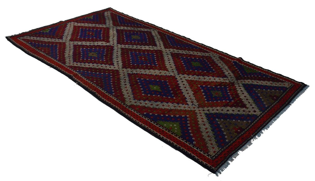 Usak - 凯利姆平织地毯 - 342 cm - 175 cm #1.3
