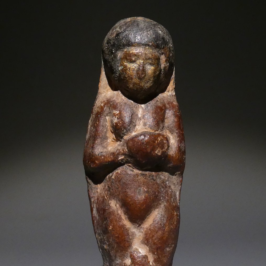 Ancient Egyptian Terracotta Concubine figure. 10 cm H. #1.1
