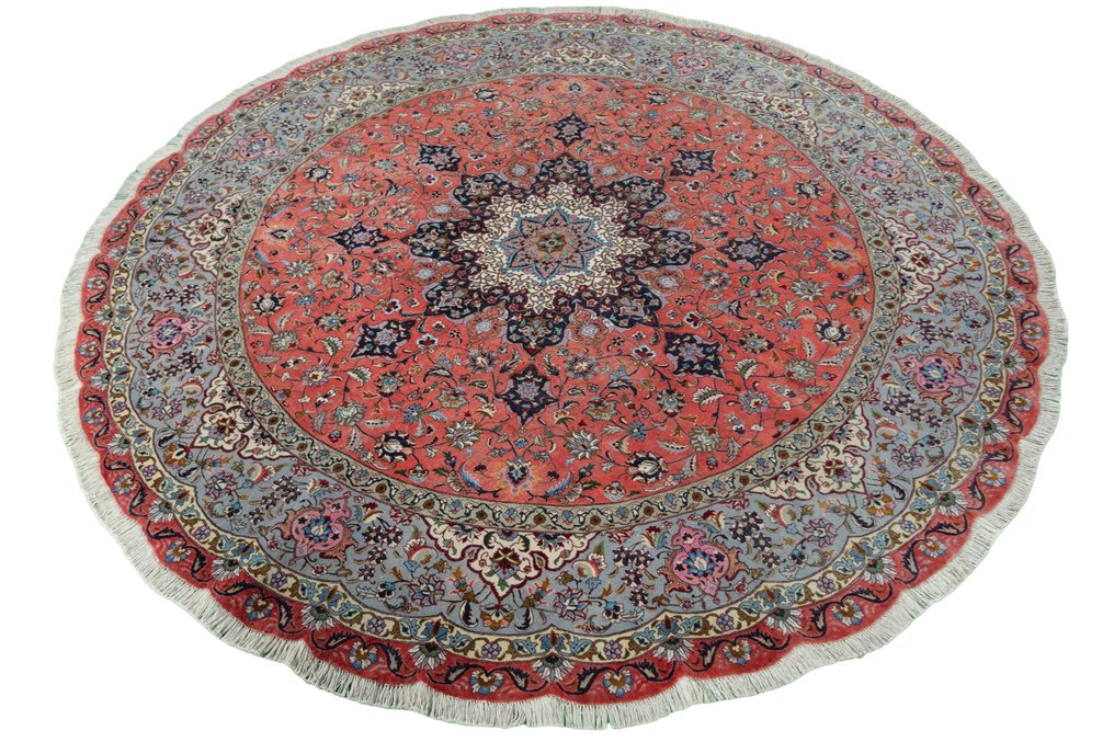 Tabriz 50 Raj - Zeer fijn Perzisch tapijt met veel zijde - Vloerkleed - 245 cm - 245 cm #1.2