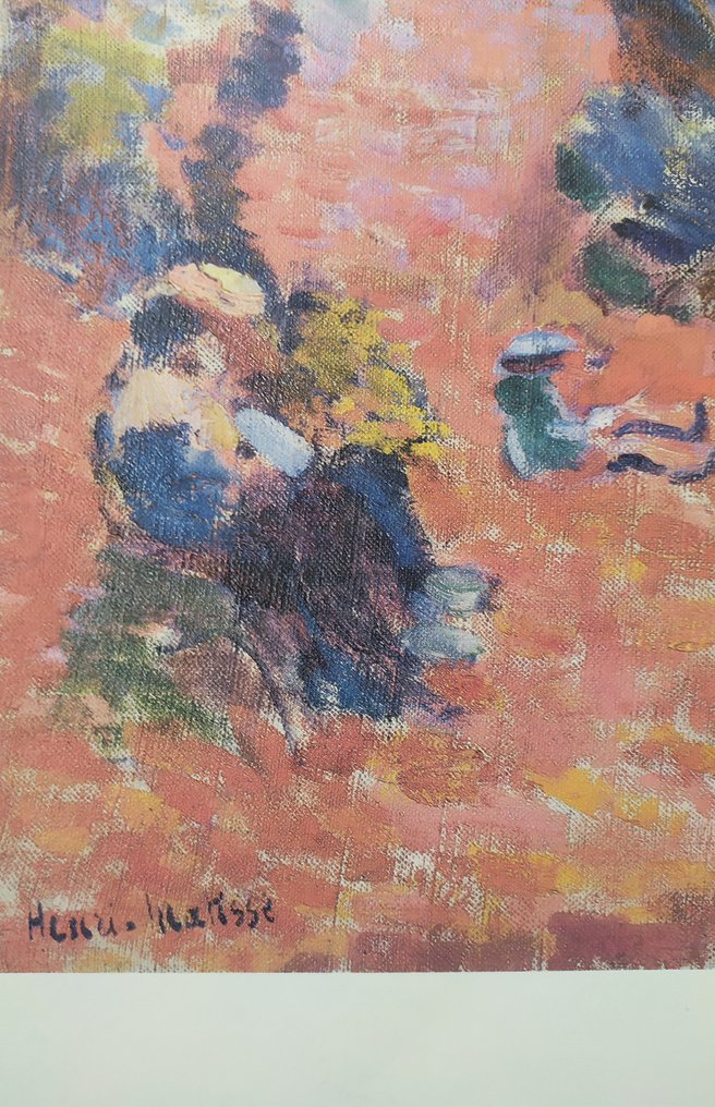 Henri Matisse (1869-1954) (after) - "Le Gouter (Golfe de St. Tropez), 1904" - (70x90cm) #3.2