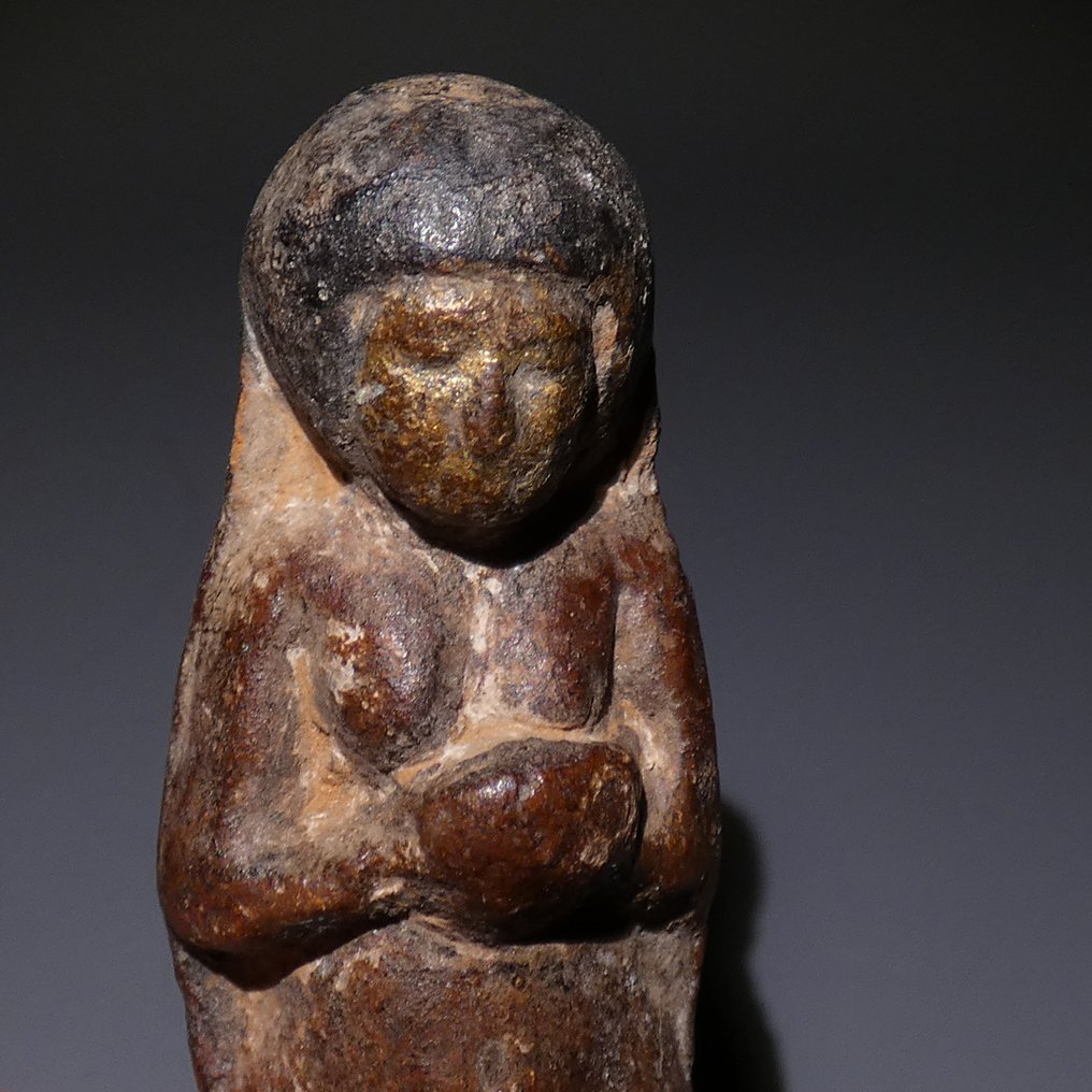 Ancient Egyptian Terracotta Concubine figure. 10 cm H. #2.1