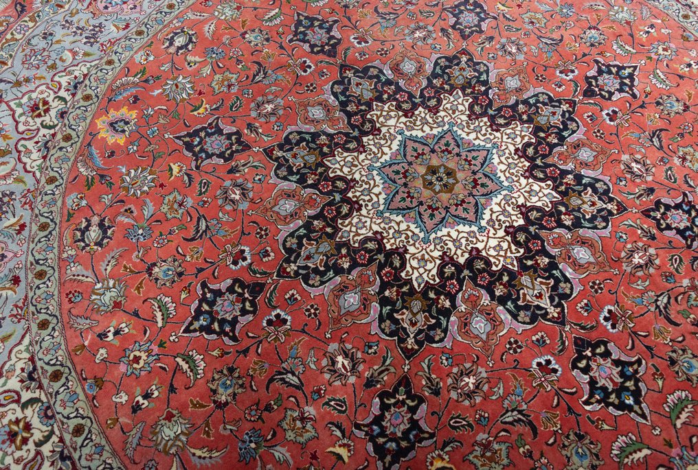 Tabriz 50 Raj - Sehr feiner Perserteppich mit viel Seide - Teppich - 245 cm - 245 cm #3.1