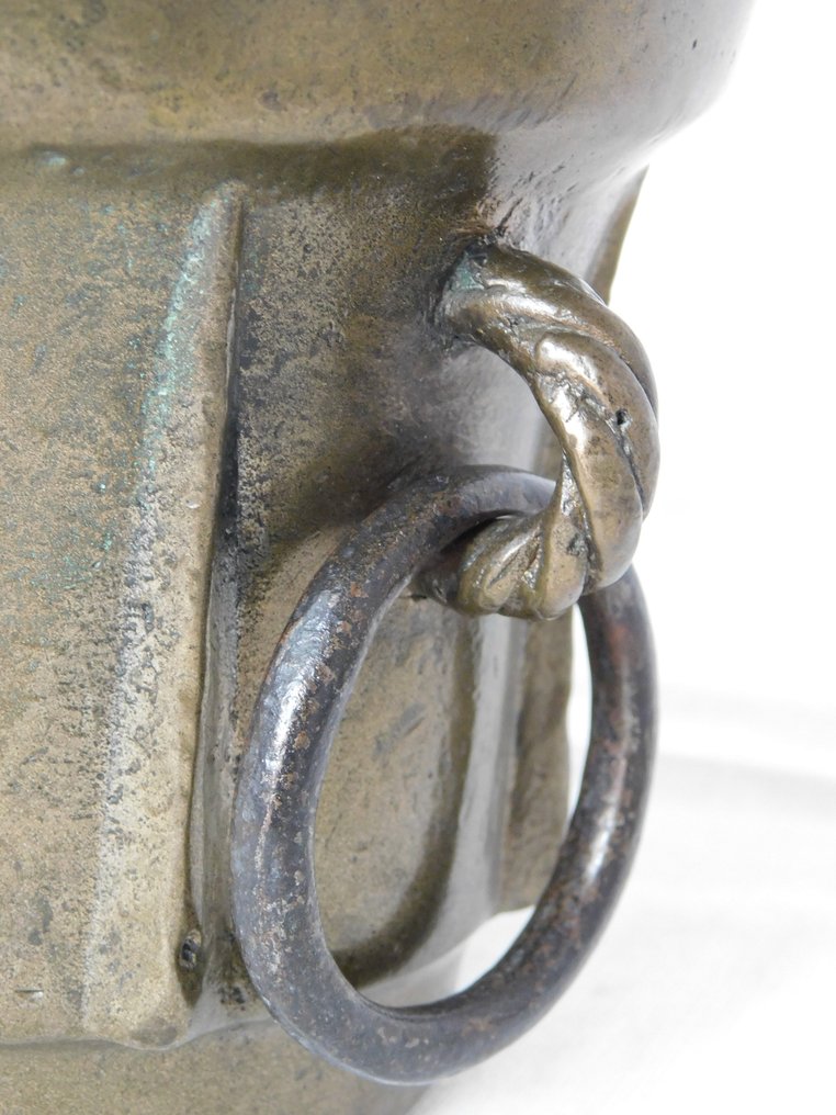 Italian Gothic mortar - Mortier - Bronze  #1.2