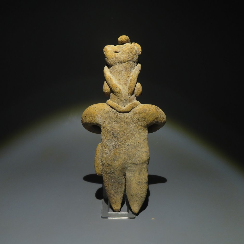 墨西哥西部科利馬州 Terracotta 無保留地 墨西哥西部科利馬州，圖。西元前 200 年 - 西元 500 年。 21 公分高。  (沒有保留價) #2.1
