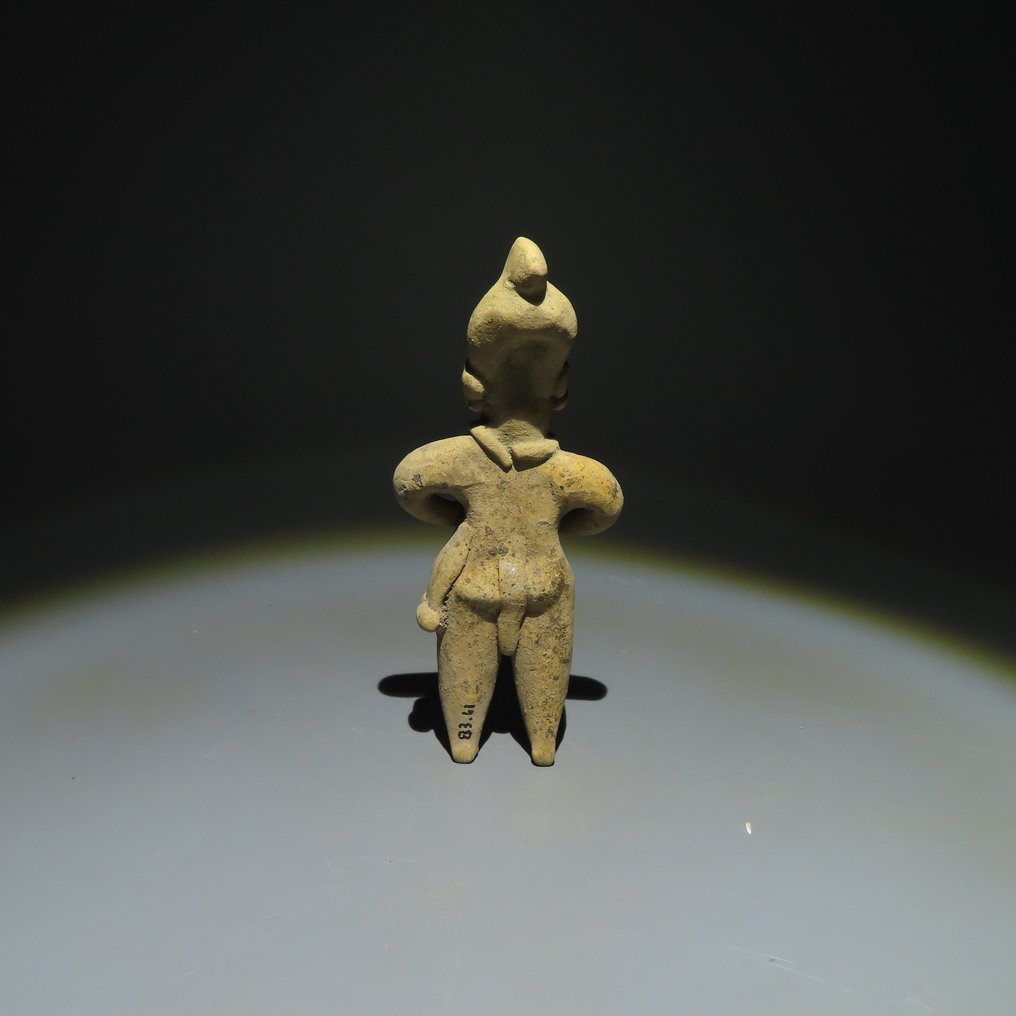 墨西哥西部科利马州 Terracotta 墨西哥西部科利马，图。公元前 200 年 - 公元 500 年。高 13 厘米。 #2.1