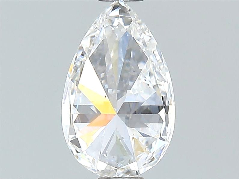 1 pcs Gyémánt  (Természetes)  - 0.71 ct - Körte - F - SI1 - Amerikai Gemmológiai Intézet (GIA) #3.1
