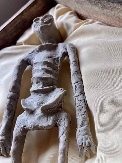 Extraterrestre de Nazca (Pérou) - Squelette reconstruit #4.3