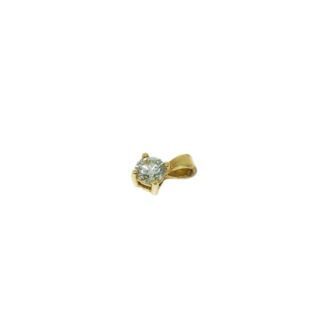 IGI Certificate - 0.50 total carat of Natural Diamond - 18 ct. Aur galben - Pandativ - 0.50 ct Diamant #3.2