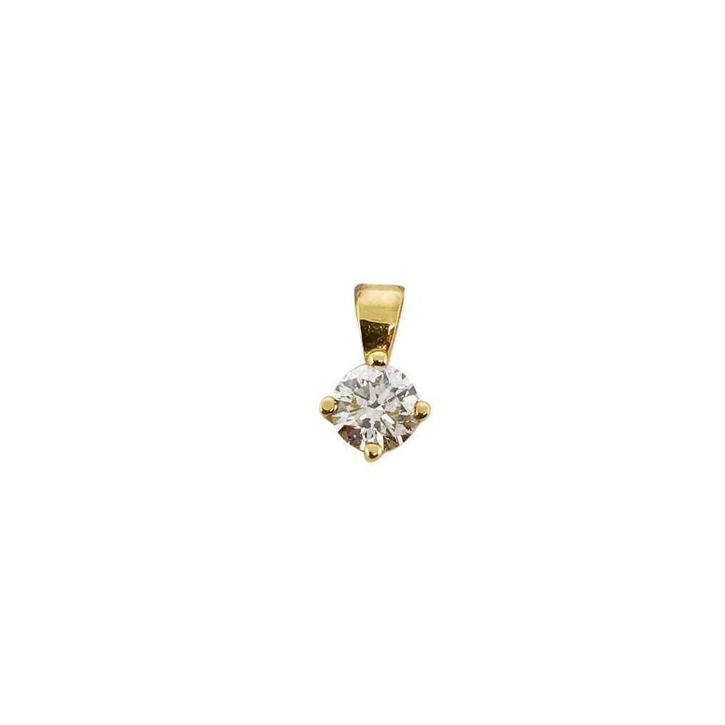 IGI Certificate - 0.50 total carat of Natural Diamond - 18 kt Gelbgold - Anhänger - 0.50 ct Diamant #1.1