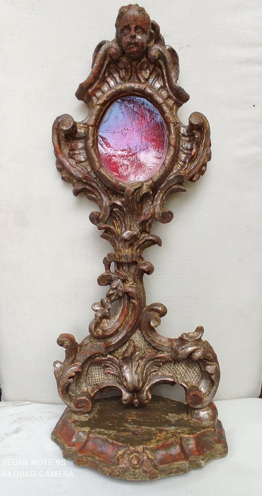  Relikwiarz - Drewno - 1700-1750  #1.1