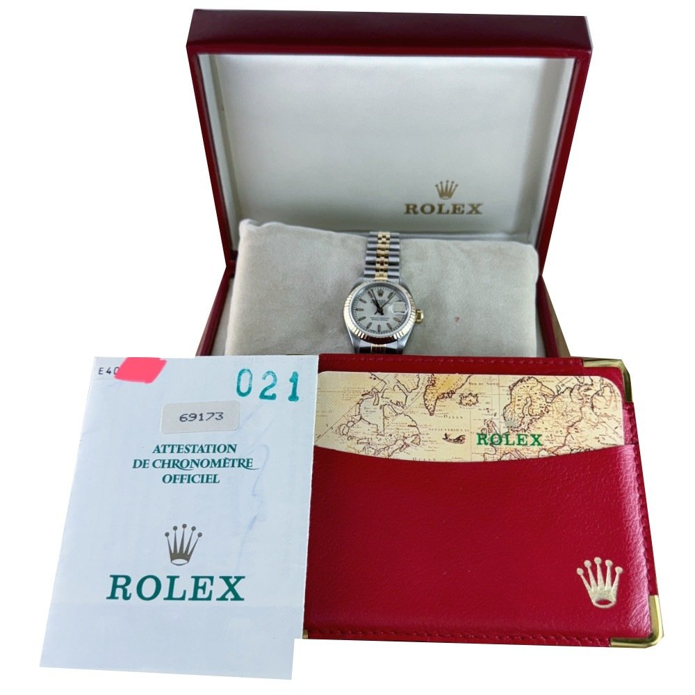 Rolex - Oyster Perpetual Lady-Datejust 'Logo Dial' - 69173 - Femei - 1992 #1.2