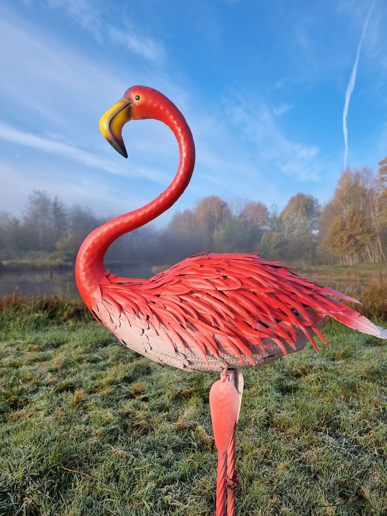 Figurka - Lifelike Flamingo - Żelazo #1.0