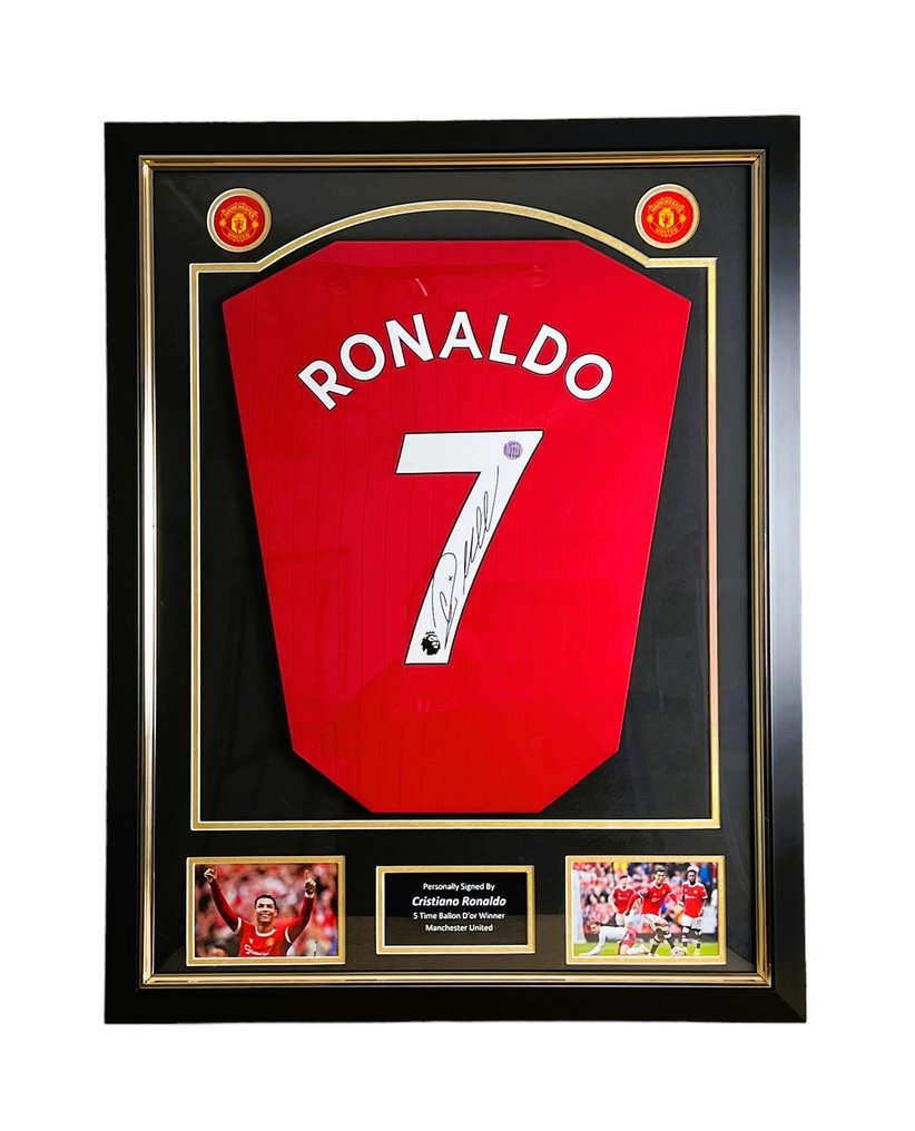 Manchester United - Liga de Campeones de Fútbol - Cristiano Ronaldo - Camiseta de fútbol #1.2