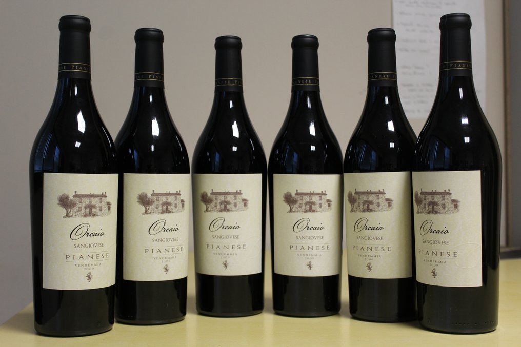 2009 Pianese Orcaio Sangiovese - Tuscany - 6 Bottles (0.75L) #2.1