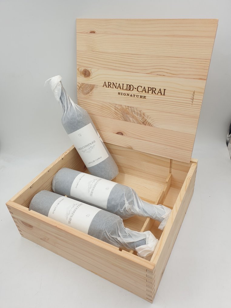 2016 , 2018 & 2019 Arnaldo Caprai Belcompare Library, LImited Edition Signature - Umbria - 3 Bottles (0.75L) #1.0