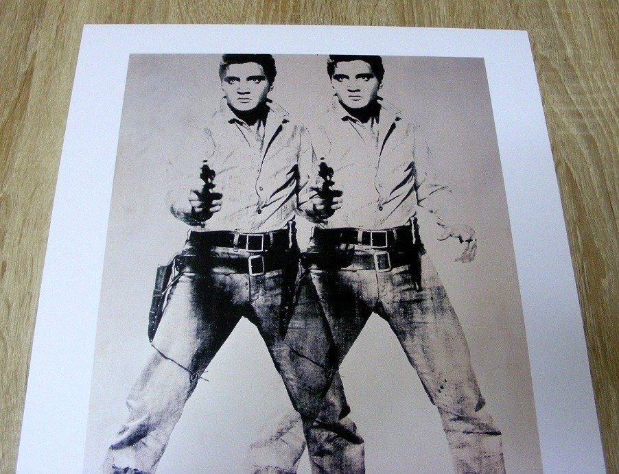 Andy Warhol (after) - Two Elvis (1963) - anii `80 #2.1